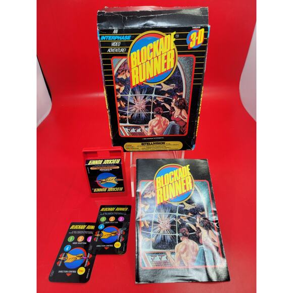Blockade Runner (Intellivision, 1983), CIB - Picture 1 of 6